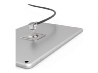 Compulocks Universal Tablet Lock with Keyed Cable Lock - Sikkerhetssett for mobiltelefon, nettbrett - sølv PC tilbehør - Øvrige datakomponenter - Annet tilbehør