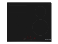 Bosch Serie | 6 PIX631HC1E - Induksjonskomfyrtopp - 4 plater - Nisje - bredde: 56 cm - dybde: 49 cm fasettert front - svart
