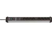 Brennenstuhl Premium-Protect-Line anti-surge strømskinne 8 stikkontakter 3 m svart (1391014800)