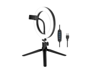 Smartphone Ring Light With Tripod And Controller, Ø 20 Cm