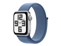 Smartwatch Apple Apple Watch SE GPS 40mm Silver Aluminium Case with Winter Blue Sport Loop