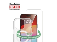 4smarts 540605, Rund (shell case), Apple, iPhone 15 Pro Max, 17 cm (6.7), Gjennomsiktig Tele & GPS - Mobilt tilbehør - Deksler og vesker