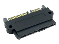 CoreParts - SATA / SAS-adapter - 29-pins intern SAS (SFF-8482) (hunn) til SATA-kombo (hann) - svart PC tilbehør - Kontrollere - IO-kort