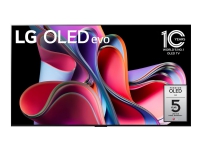 Produktfoto för LG OLED65G36LA - 65 Diagonal klass G3 Series OLED-TV - OLED evo - Smart TV - ThinQ AI, webOS - 4K UHD (2160p) 3840 x 2160 - HDR - svart, silver