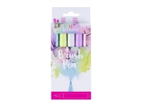 Bilde av Ecoline Brush Pen Set Pastel | 5 Colours