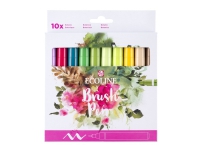 Bilde av Ecoline Brush Pen Set Botanic | 10 Colours