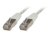 MicroConnect – Nätverkskabel – RJ-45 (hane) till RJ-45 (hane) – 2 m – FTP – CAT 5e – startad – vit