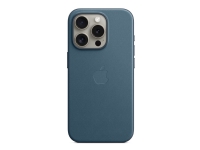 Bilde av Apple - Baksidedeksel For Mobiltelefon - Magsafe-samsvar - Finewoven - Asurblå - For Iphone 15 Pro