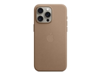 Bilde av Apple - Baksidedeksel For Mobiltelefon - Magsafe-samsvar - Finewoven - Musegrått - For Iphone 15 Pro Max