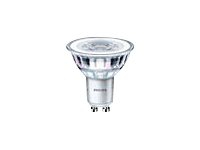 Produktfoto för Philips LED - LED-spotlight - GU10 - 4.6 W (motsvarande 50 W) - klass F - varmt vitt ljus - 2700 K