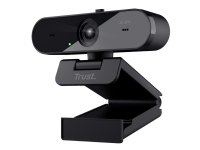 Trust TW-250 - Nettkamera - farge - 2560 x 1440 - 2K - lyd - USB 2.0 PC tilbehør - Skjermer og Tilbehør - Webkamera