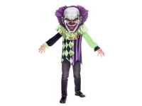 Scary clown kostume, Big head