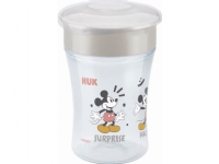 NUK Disney Mikke Mus Magic Cup 230ml - Enkeltbilde - 0,23L - Grå - Polypropylen - Beger - Forfriskende drinker Amming - Tåteflaskevarmer