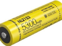 Nitecore BATTERY RECH. LI-ION 3.6V/NL2153(5300MAH) NITECORE Strøm artikler - Batterier - Oppladbare batterier