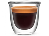 Bialetti Firenze, Gjennomsiktig, Glass, Rund, 2 stykker, 160 °C, 80 ml