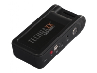 Technaxx TX-218, 350 A, Sort, 350 A, Universell, 12 Ah, Batteri Bilpleie & Bilutstyr - Sikkerhet for Bilen - Starthjelp