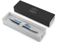 Parker IM Premium, Klips, Uttrykkbar kulepenn med hengefeste, Gjenfyllbar, Blå, 1 stykker, Medium Skriveredskaper - Kulepenner & Fyllepenner - Kulepenner med trykk-knapp