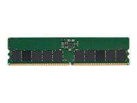Kingston - DDR5 - modul - 16 GB - DIMM 288-pin - 4800 MHz / PC5-38400 - CL40 - 1.1 V - ikke-bufret - ECC PC-Komponenter - RAM-Minne - DDR5