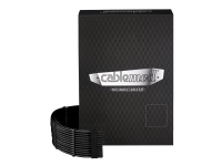 CableMod C-Series PRO ModMesh RM Black Label, RMi & RMx - Strømkabelsett - svart PC-Komponenter - Skap og tilbehør - Kabinett kjøling