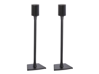 Sanus WSSE12 - Stativ - fast - for speakers - stål - svart - plassering på gulv (en pakke 2) - for Sonos Era 100 TV, Lyd & Bilde - TV & Hjemmekino - TV installasjon