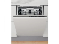 Whirlpool WIP 4O33 PLE S, Fullstendig innebygget, Full størrelse (60 cm), Rustfritt stål, Sort, 1,55 m, 1,5 m