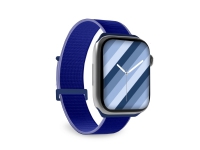 SBS nylon urrem til Apple Watch 42/44/45/49mm. Navy blå TV, Lyd & Bilde - Monteringsfester - Vegg