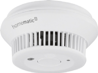 Homematic IP HMIP-SWSD, Optisk detector, Trådløs, Hvit, 868,3 MHz, 85 dB, 200 m