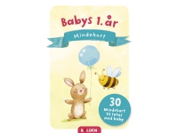 Babys første år - mindekort | Språk: Dansk