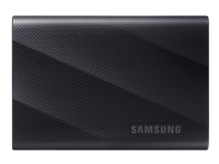 Samsung T9 MU-PG1T0B - SSD - kryptert - 1 TB - ekstern (bærbar) - USB 3.2 Gen 2x2 (USB-C kontakt) - 256-bit AES - svart Gaming - Spillkonsoll tilbehør - Diverse