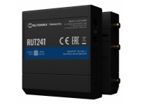 Teltonika RUT241 (Global) - Trådløs router - WWAN - 802.11b/g/n (4G/LTE) - 2,4 GHz - DIN monterbar på skinne