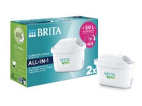 Brita Maxtra Pro All-in-1, 2 stykker, Brita, Vannfilterpatron Kjøkkenutstyr - Vannfiltrering - Vannfiltrering