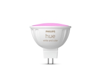 Philips Hue White and colour - LED-pære for søkelys - form: MR16 - GU5.3 - 6.3 W - klasse G - flerfarge / varm til kjølig hvitt lys - 2000-6500 K