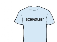 SCHWALBE Schwalbe T-skjorte Himmelblå L Dame Sykling - Klær - Sykkelklær