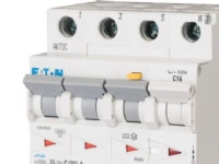 EATON Kombiafbryder - RCBO 32A Udløserstrøm 30mA, C karakteristik, type A, 4 polet, bredde 72 mm