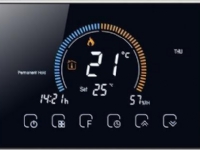 Bilde av Renov8 Smart Wi-fi Thermostat With Color Lcd For Electric Floor Heating - Compatible 86x86 And Round 60mm Box