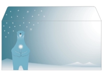 Sigel DU259, DL (110 x 220 mm), Blå, Hvid, Papir, 90 g/m², Tyskland, 220 mm