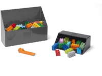 LEGO murstein spade sett med 2, oppbevaringsboks
