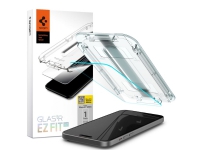 Spigen Glas.tR EZ Fit HD, Apple, iPhone 15, Gjennomsiktig, 1 stykker Tele & GPS - Mobilt tilbehør - Diverse tilbehør