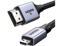UGREEN Micro HDMI-kabel - HDMI 8K UGREEN HD164 2m PC tilbehør - Kabler og adaptere - Videokabler og adaptere