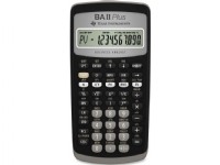 Texas Instruments BAII PLUS - Finanskalkulator - 10 siffer - Batteri (BAIIPL)