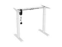 Ergo Office ER-403 Sit-stand Desk Table Frame Electric Height Adjustable Desk Office Table Without Table Top White Barn & Bolig - Møbler - Bord