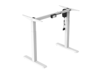 Bilde av Ergo Office Er-403 Sit-stand Desk Table Frame Electric Height Adjustable Desk Office Table Without Table Top White
