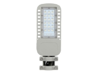 V-TAC LED-gatelysarmatur V-TAC SAMSUNG CHIP 30W linser 110° 135lm/W VT-34ST 6500K 4050lm 5 års garanti Utendørs lamper