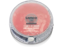 Lenco CD-202TR, 220 g, Gjennomsiktig, Personlig CD-spiller TV, Lyd & Bilde - Stereo - Boomblaster