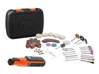 BLACK+DECKER BCRT8IK-XJ - Roterende verktøy - trådløs - 5-speed - 7.2 V