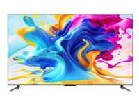 TCL 50C645 - 50 Diagonalklasse (50 synlig) - Series C64 LED-bakgrunnsbelyst LCD TV - QLED - Smart TV - Google TV - 4K UHD (2160p) 3840 x 2160 - HDR - Quantum Dot - børstet titan