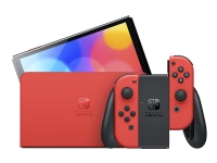 Nintendo Switch OLED - Mario Red Edition - Spillkonsoll - Full HD - Mario Red Gaming - Spillkonsoller - Playstation 4