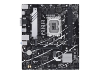 Produktfoto för ASUS PRIME B760M-K - Moderkort - micro ATX - LGA1700-uttag - B760 Chipuppsättning - USB 3.2 Gen 1 - 2.5 Gigabit LAN - inbyggda grafiken (CPU krävs) - HD-ljud (8 kanaler)