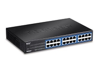 TRENDnet TEG S24Dg - Switch - 24 x 10/100/1000 - stasjonær - TAA-samsvar