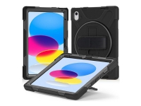 eSTUFF AUSTIN - Baksidedeksel for nettbrett - silikon, polykarbonat - svart - for Apple 10.9-inch iPad (10. generasjon) PC & Nettbrett - Nettbrett tilbehør - Deksel & vesker
